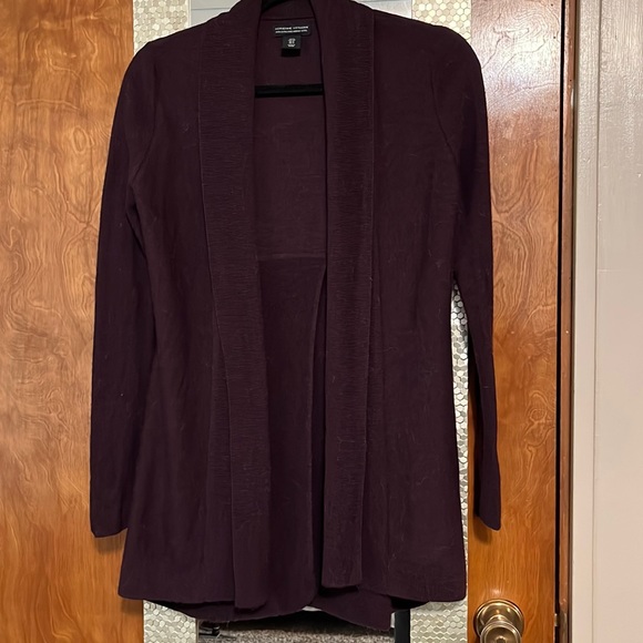 Adrienne Vittadini extra fine merino wool cardigan. - Picture 1 of 5
